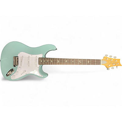 Used PRS SE Silver Sky STONE BLUE Solid Body Electric Guitar