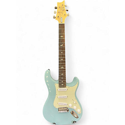 Used PRS SE Silver Sky Stone Blue Solid Body Electric Guitar Stone Blue