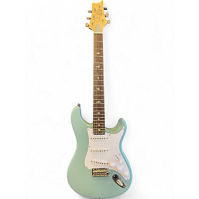 Used PRS SE Silver Sky Stone Blue Solid Body Electric Guitar