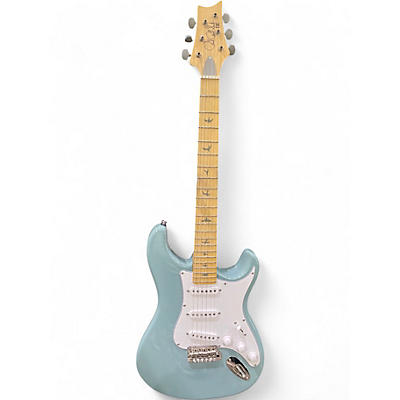 Used PRS SE Silver Sky Stone Blue Solid Body Electric Guitar