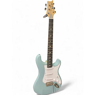 Used PRS SE Silver Sky Stone Blue Solid Body Electric Guitar