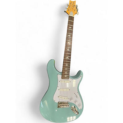 Used PRS SE Silver Sky Stone Blue Solid Body Electric Guitar