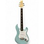 Used PRS SE Silver Sky TEAL Solid Body Electric Guitar TEAL