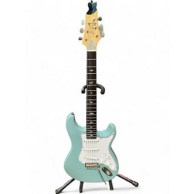 PRS Used PRS SE Silver Sky Teal Solid Body Electric Guitar