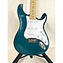 Used PRS Used PRS SE Silver Sky Teal Solid Body Electric Guitar teal