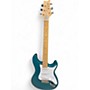 Used PRS SE Silver Sky Teal Solid Body Electric Guitar Teal