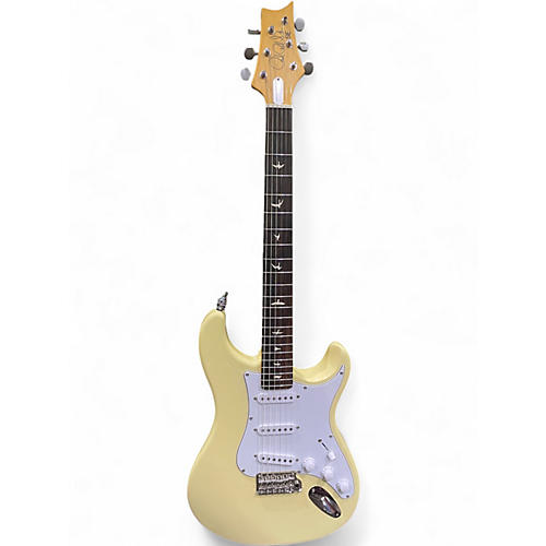 Used PRS SE Silver Sky White Solid Body Electric Guitar White