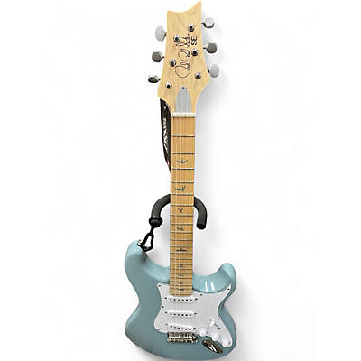 Used PRS SE Silver Sky With Maple Fingerboard STONE BLUE Solid Body Electric Guitar
