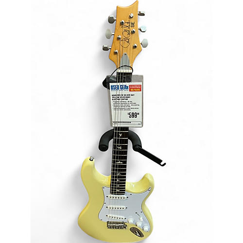 Used PRS SE Silver Sky Yellow Solid Body Electric Guitar Yellow