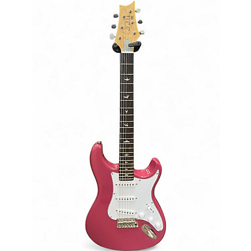 Used PRS SE Silver Sky magenta Solid Body Electric Guitar magenta