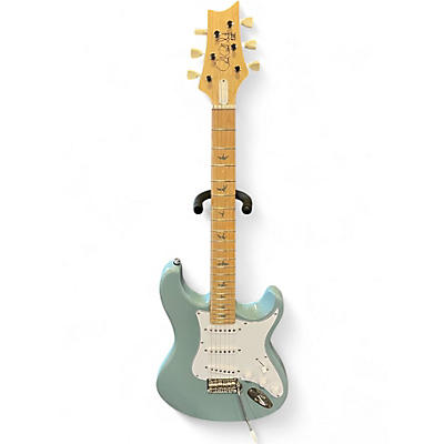 Used PRS SE Silver Sky stone blue Solid Body Electric Guitar