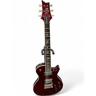 Used PRS SE Singlecut McCarty 594 Black Cherry Solid Body Electric Guitar
