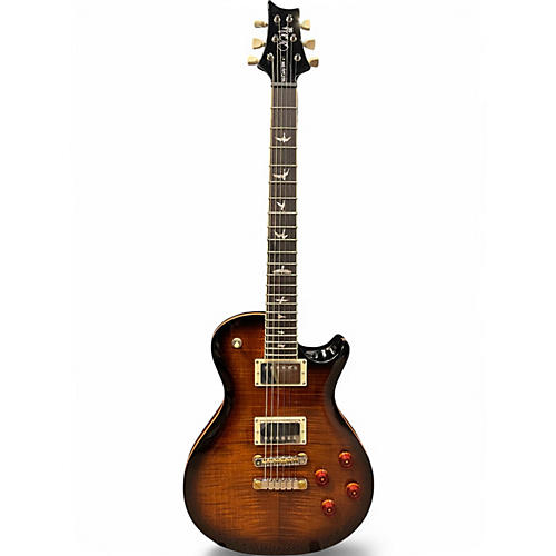 Used PRS SE Singlecut McCarty 594 Black Gold Sunburst Solid Body Electric Guitar Black Gold Sunburst