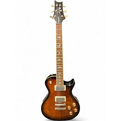 Used PRS SE Singlecut McCarty 594 Black and Gold Solid Body Electric Guitar