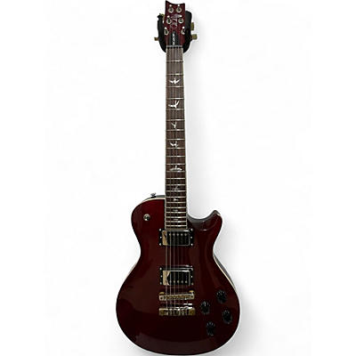 Used PRS SE Singlecut McCarty 594 Cherry Solid Body Electric Guitar