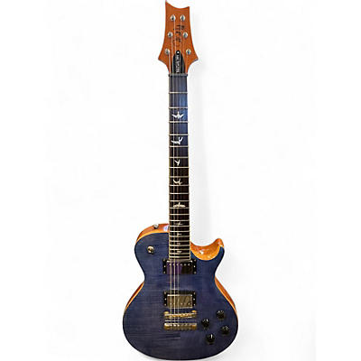 Used PRS SE Singlecut McCarty 594 Faded Blue Burst Solid Body Electric Guitar