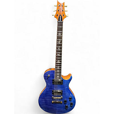 Used PRS SE Singlecut McCarty 594 Faded Blue Solid Body Electric Guitar