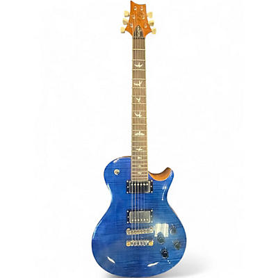 Used PRS SE Singlecut McCarty 594 Sapphire Blue Trans Solid Body Electric Guitar