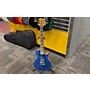 Used PRS Used PRS SE Singlecut McCarty 594 Trans Blue Solid Body Electric Guitar Trans Blue