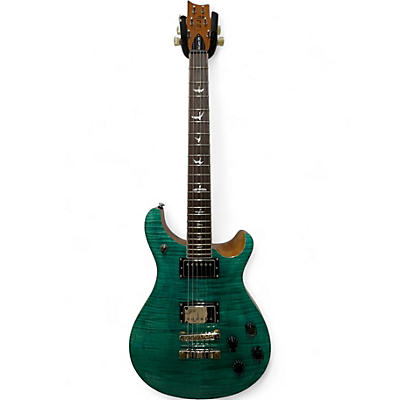 Used PRS SE Singlecut McCarty 594 Trans Green Solid Body Electric Guitar