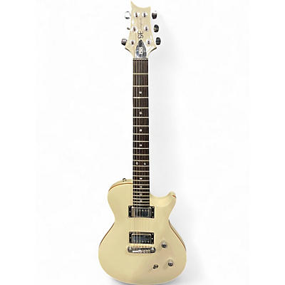 Used PRS SE Singlecut White Solid Body Electric Guitar