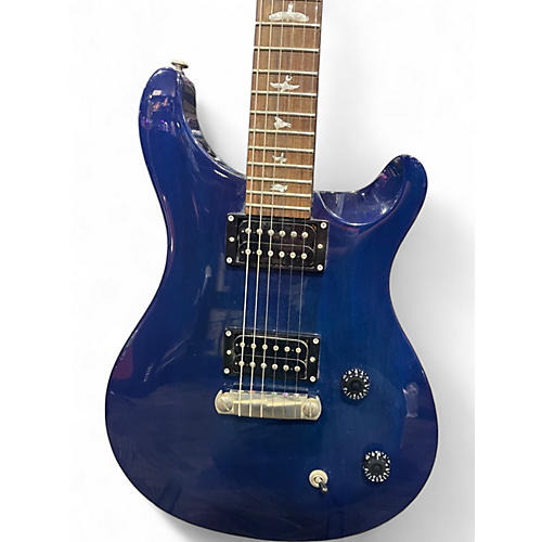 Used PRS SE Standard 22 Trans Blue Solid Body Electric Guitar Trans Blue