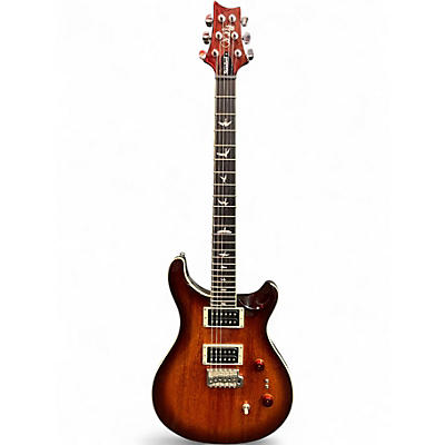 Used PRS SE Standard 24-08 Black Gold Sunburst Solid Body Electric Guitar