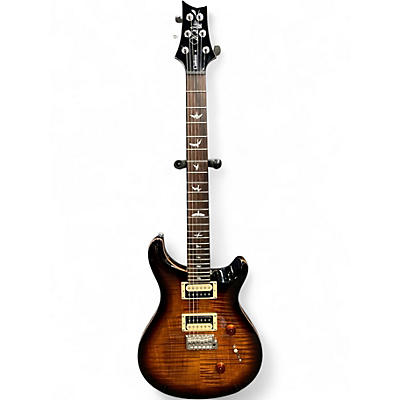 Used PRS SE Standard 24 Black Gold Burst Solid Body Electric Guitar