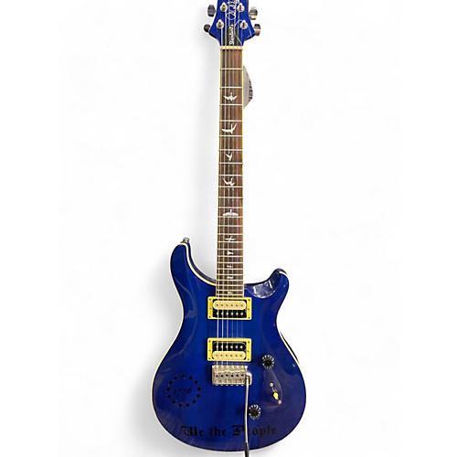 PRS Used PRS SE Standard 24 Blue Solid Body Electric Guitar Blue