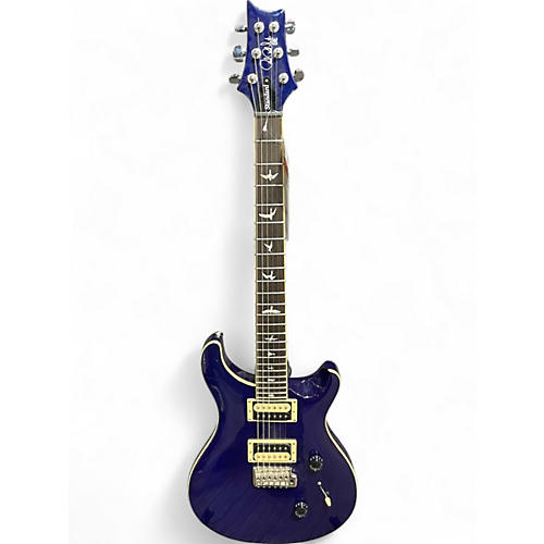 Used PRS SE Standard 24 Blue Solid Body Electric Guitar Blue