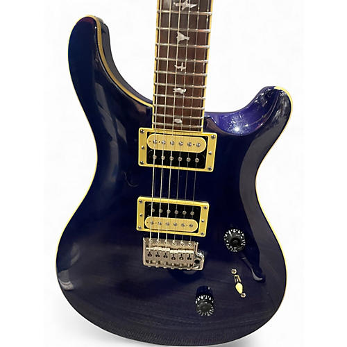 Used PRS SE Standard 24 Blue Solid Body Electric Guitar Blue