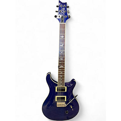 Used PRS SE Standard 24 Blue Solid Body Electric Guitar