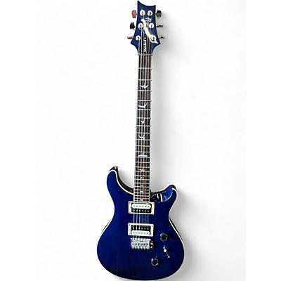 Used PRS SE Standard 24 Blue Solid Body Electric Guitar
