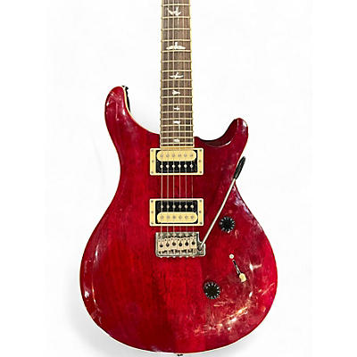 Used PRS SE Standard 24 Candy Apple Red Solid Body Electric Guitar