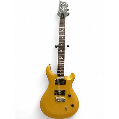 Used PRS SE Standard 24 Metallic Gold Solid Body Electric Guitar