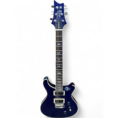 Used PRS SE Standard 24 Navy Blue Solid Body Electric Guitar