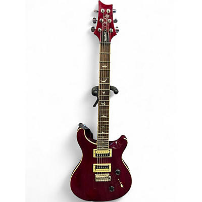 Used PRS SE Standard 24 Red Stain Solid Body Electric Guitar
