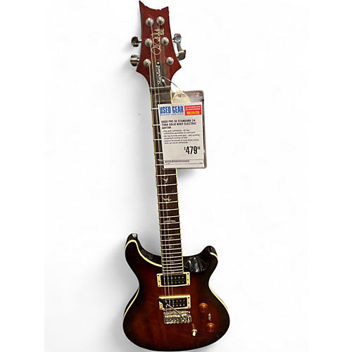 Used PRS SE Standard 24 Tobacco Burst Solid Body Electric Guitar Tobacco Burst