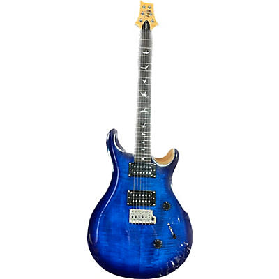 PRS Used PRS SE Standard 24 Trans Blue Solid Body Electric Guitar