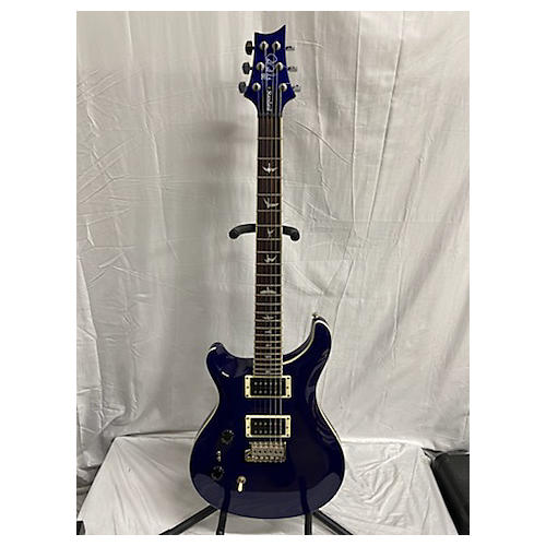 PRS Used PRS SE Standard 24 Trans Blue Solid Body Electric Guitar Trans Blue