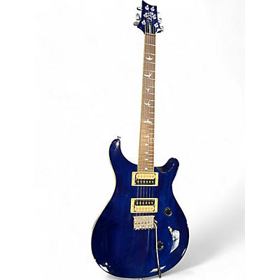 PRS Used PRS SE Standard 24 Trans Blue Solid Body Electric Guitar