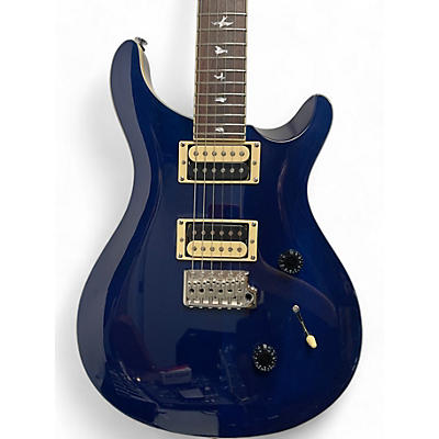 Used PRS SE Standard 24 Trans Blue Solid Body Electric Guitar