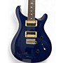 Used PRS SE Standard 24 Trans Blue Solid Body Electric Guitar Trans Blue