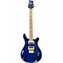 Used PRS SE Standard 24 Trans Blue Solid Body Electric Guitar Trans Blue