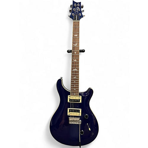 Used PRS SE Standard 24 Trans Blue Solid Body Electric Guitar Trans Blue