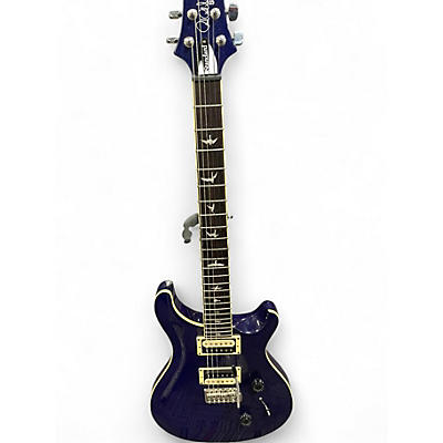 Used PRS SE Standard 24 Trans Blue Solid Body Electric Guitar