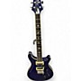 Used PRS SE Standard 24 Trans Blue Solid Body Electric Guitar Trans Blue