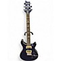 Used PRS SE Standard 24 Trans Blue Solid Body Electric Guitar Trans Blue