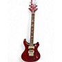 Used PRS SE Standard 24 Trans Red Solid Body Electric Guitar Trans Red