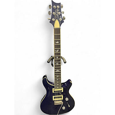 Used PRS SE Standard 24 Translucent Blue Solid Body Electric Guitar